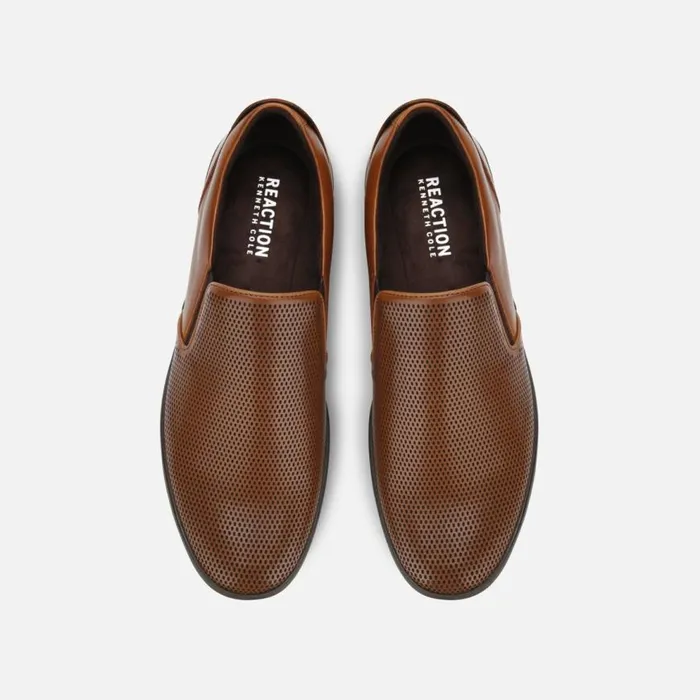 Kenneth Cole Center Slip On Sneaker Cognac Men Sneakers