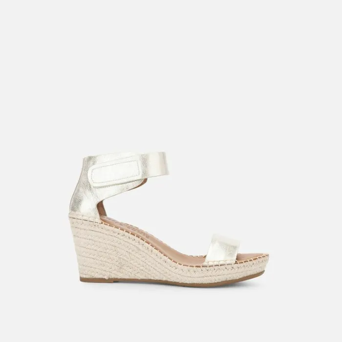 Kenneth Cole Charli Ankle Strap Wedge Sandal Ice Women Gentle Souls