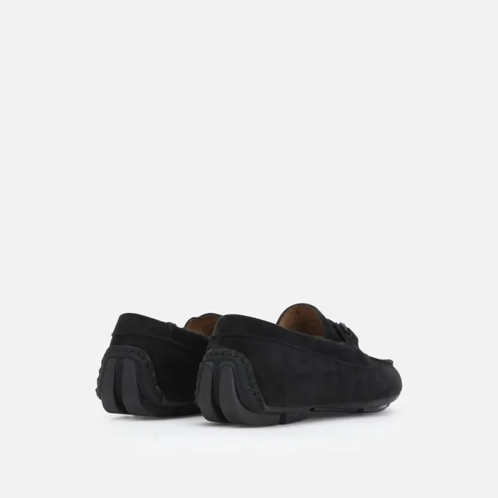 Kenneth Cole Dawson Bit Driver Cozy Black Men Loafers
