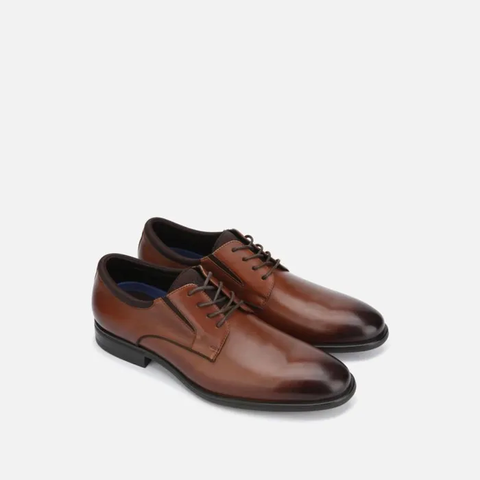 Kenneth Cole Edge Oxford With ReadyFlex Cognac Men Oxfords