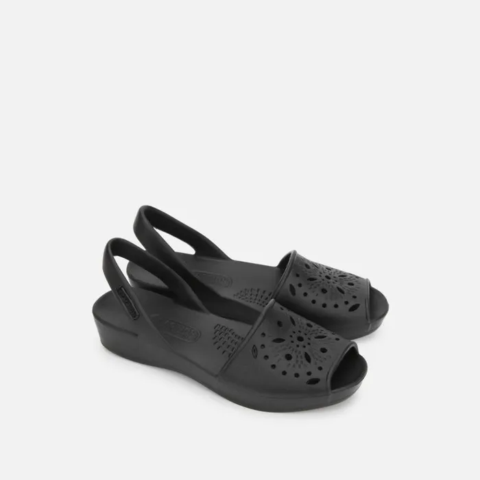 Kenneth Cole Fine Glass Slingback Sandal With Eva Black Women Sandals