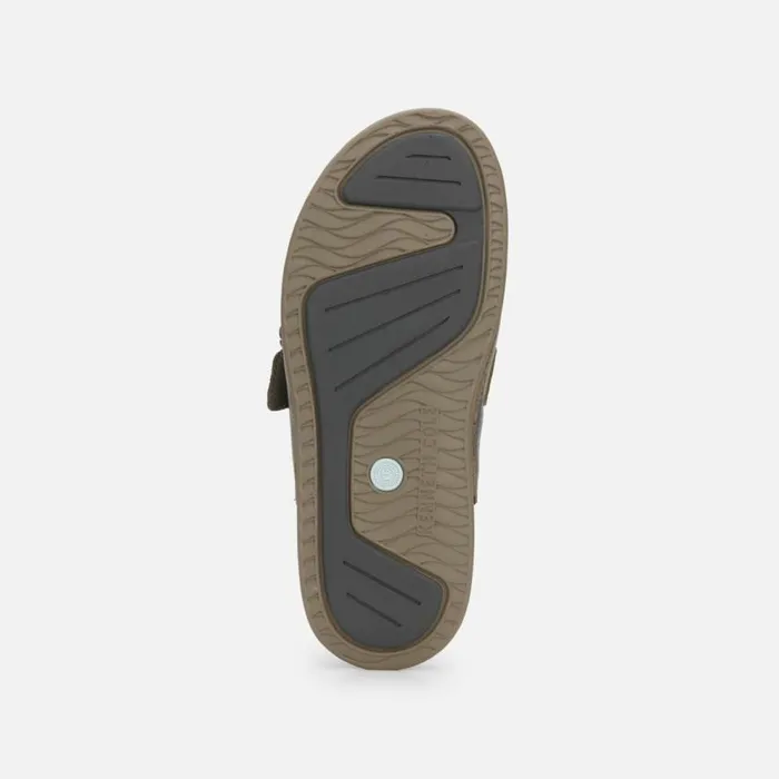 Kenneth Cole Nova Band Slide Sandal Taupe Camo Men Sandals