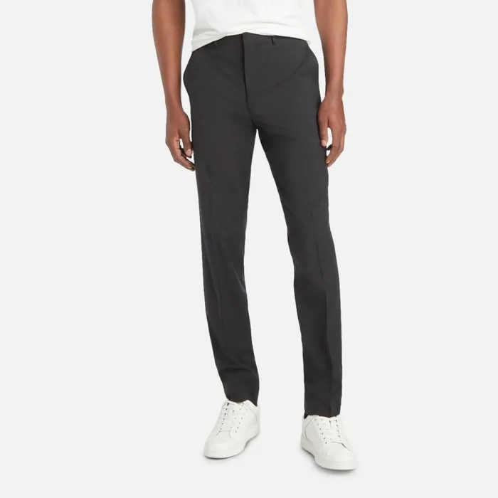 Kenneth Cole ReadyFlex ModernFit Straight Leg Suit Pant Grey Check Men Bottoms Kenneth Cole ReadyFlex ModernFit Straight Leg Suit Pant Grey Check Men Bottoms