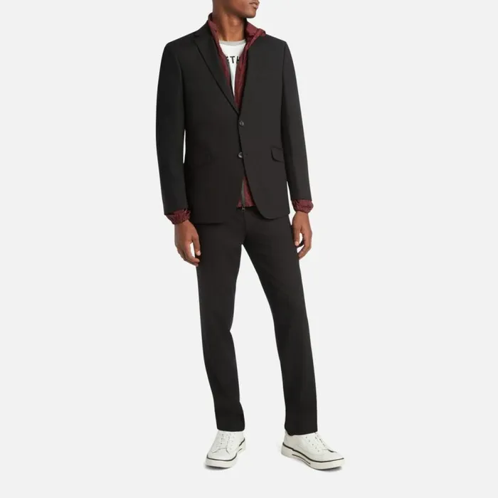 Kenneth Cole ReadyFlex ModernFit Suit Jacket Black Men Suiting