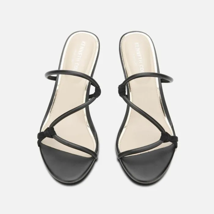 Kenneth Cole Riley 70 Strappy Sandal Black Women Heels