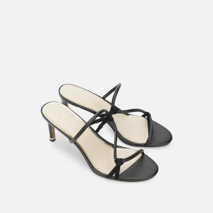 Kenneth Cole Riley 70 Strappy Sandal Black Women Heels
