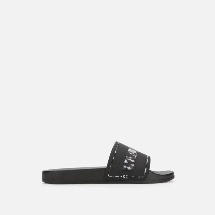 Kenneth Cole Screen Slide Sandal Black Camo Men Sandals