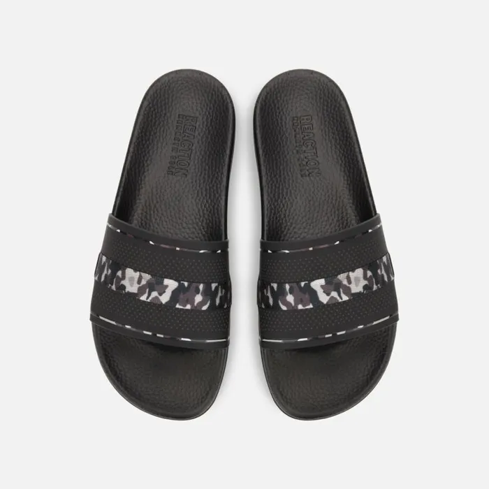 Kenneth Cole Screen Slide Sandal Black Camo Men Sandals