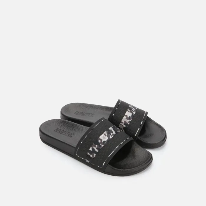 Kenneth Cole Screen Slide Sandal Black Camo Men Sandals
