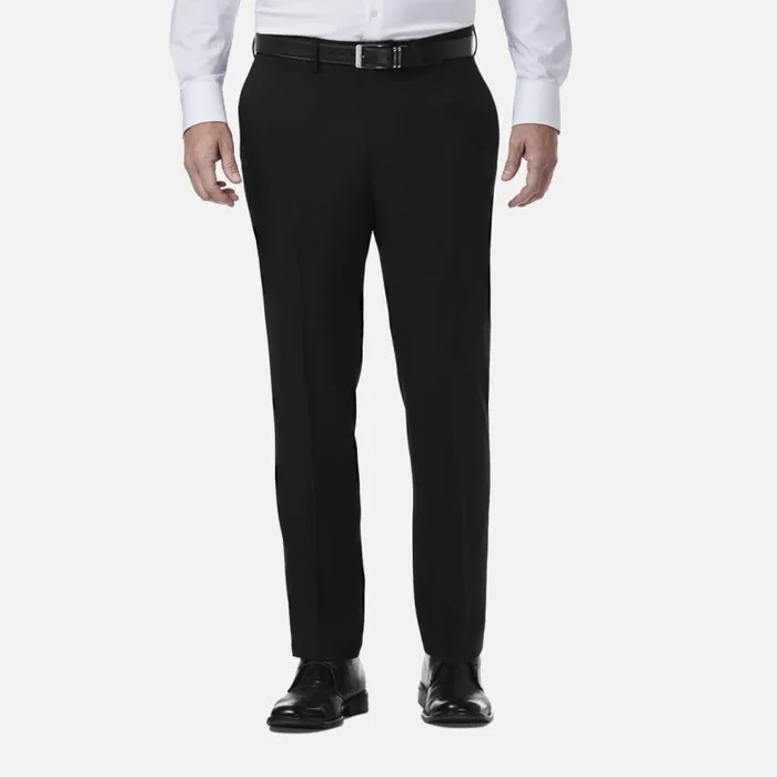 Kenneth Cole Stretch Gab Slim Fit Flex Waistband Flat Front Dress Pant Black Men Bottoms Kenneth Cole Stretch Gab Slim Fit Flex Waistband Flat Front Dress Pant Black Men Bottoms