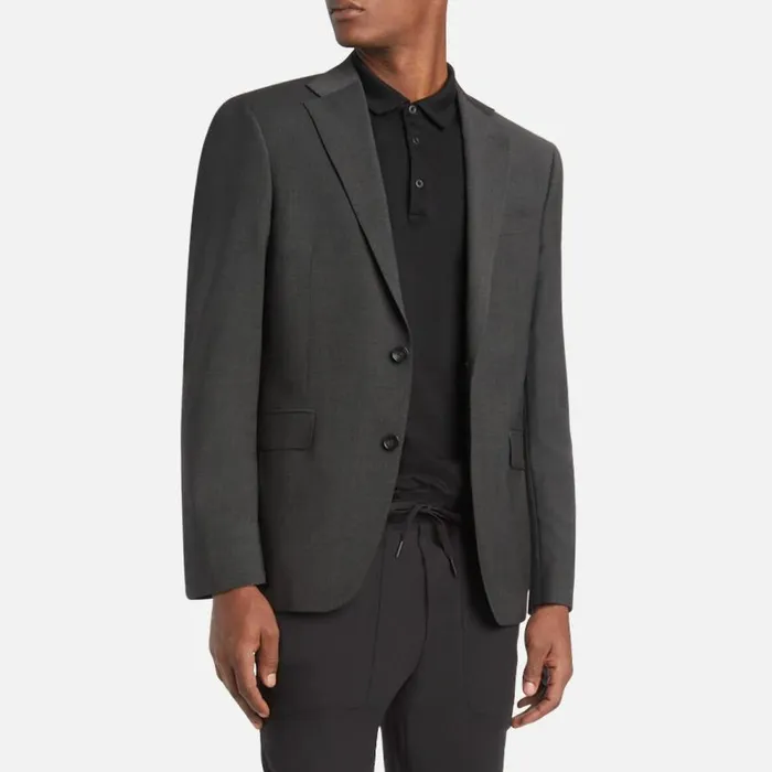 Kenneth Cole Travel Ready Modern Fit Stretch Suit Jacket Charcoal Men Suiting Kenneth Cole Travel Ready Modern Fit Stretch Suit Jacket Charcoal Men Suiting