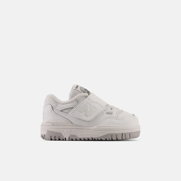 Kids 550 Bungee Lace with Top Strap White Size 0 8211 10 New Balance