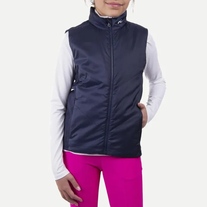 Kids Girls039 Radiation Vest Atlanta Blue KJUS Jackets