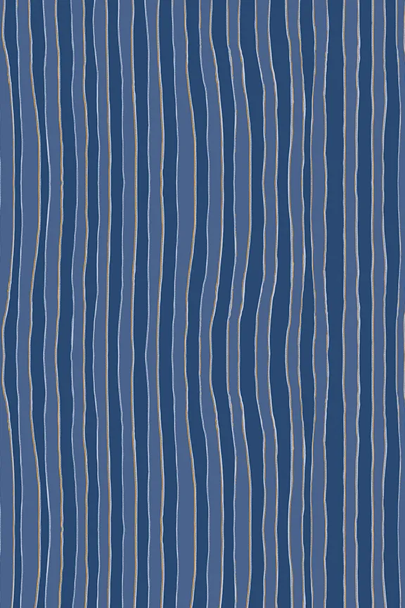 Kids Natalie Martin Fiore Batik Stripe Navy