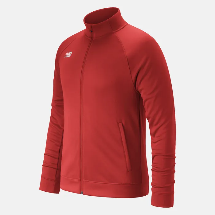 Kids Tops New Balance Knit Training Jacket TEAM RED
