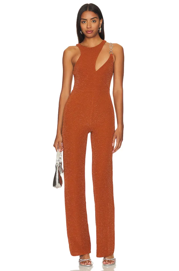 Kiki Jumpsuit Copper Women Lovers and Friends Jumpsuits