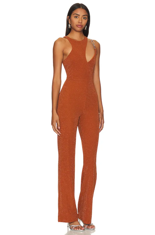 Kiki Jumpsuit Copper Women Lovers and Friends Jumpsuits Kiki Jumpsuit Copper Women Lovers and Friends Jumpsuits