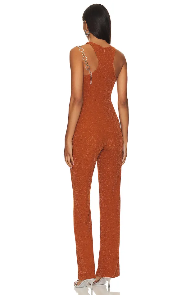 Kiki Jumpsuit Copper Women Lovers and Friends Jumpsuits Kiki Jumpsuit Copper Women Lovers and Friends Jumpsuits