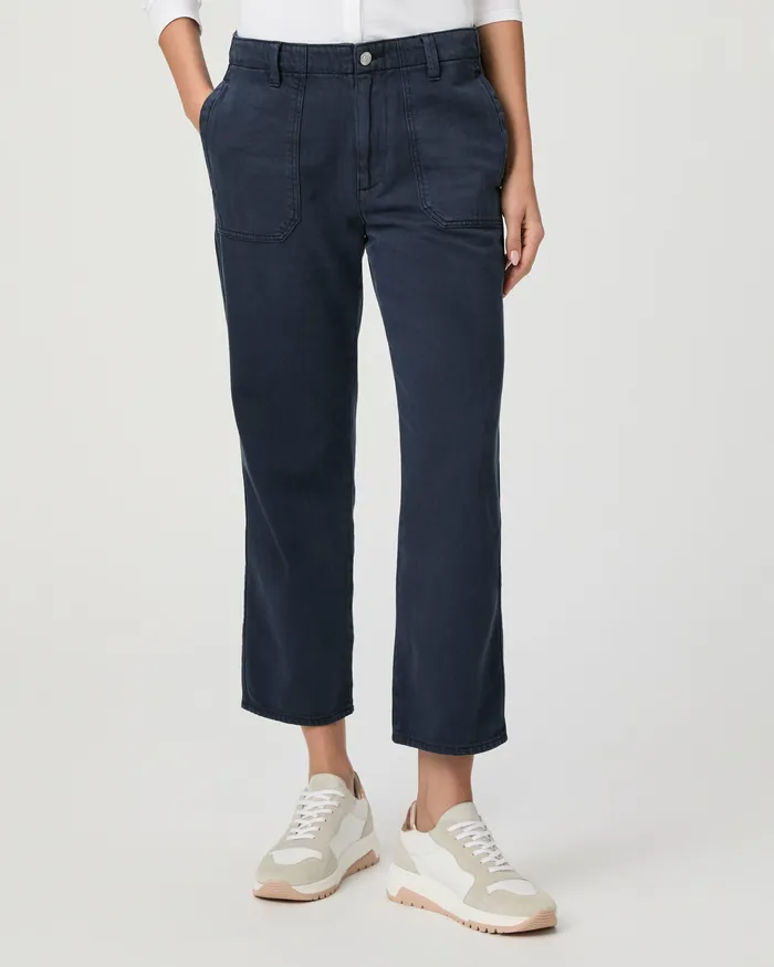 Kirby Straight Pant 8211 Vintage Navy Seascape Women Denim PAIGE