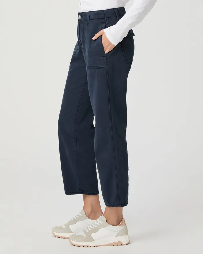 Kirby Straight Pant 8211 Vintage Navy Seascape Women Denim PAIGE