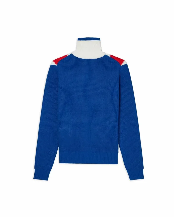 Knitwear Men Casablanca Paris Chevron Zip Up Jumper