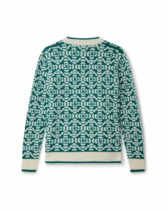 Knitwear Men Casablanca Paris Monogram Cardigan Knitwear Men Casablanca Paris Monogram Cardigan