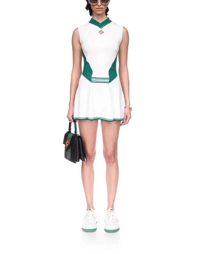 Knitwear Women Casablanca Paris Draped Tennis Dress Knitwear Women Casablanca Paris Draped Tennis Dress