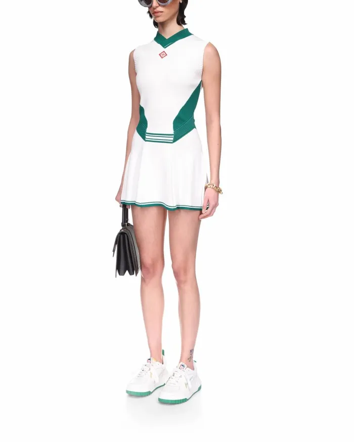 Knitwear Women Casablanca Paris Draped Tennis Dress Knitwear Women Casablanca Paris Draped Tennis Dress