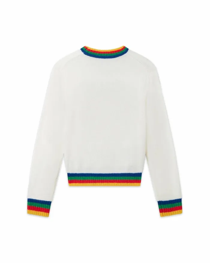 Knitwear Women Casablanca Paris Heart Casa Jumper Knitwear Women Casablanca Paris Heart Casa Jumper