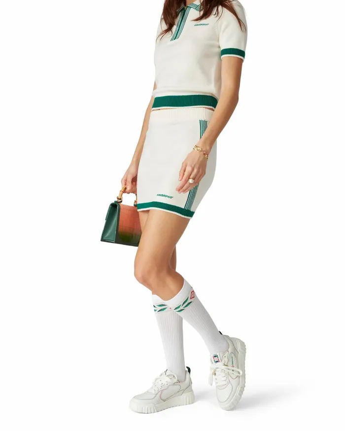 Knitwear Women Casablanca Paris Knit Tennis Skirt