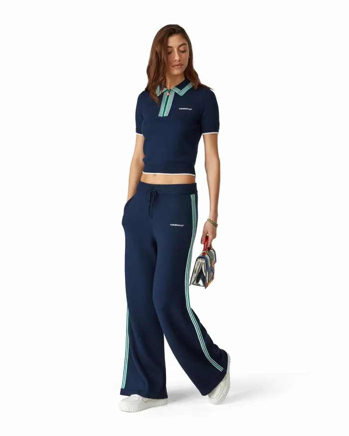 Knitwear Women Casablanca Paris Knit Tennis Trousers