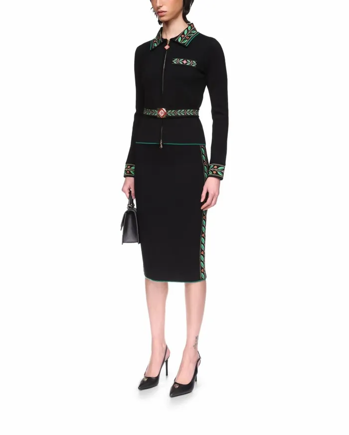Knitwear Women Casablanca Paris Laurel Knit Skirt