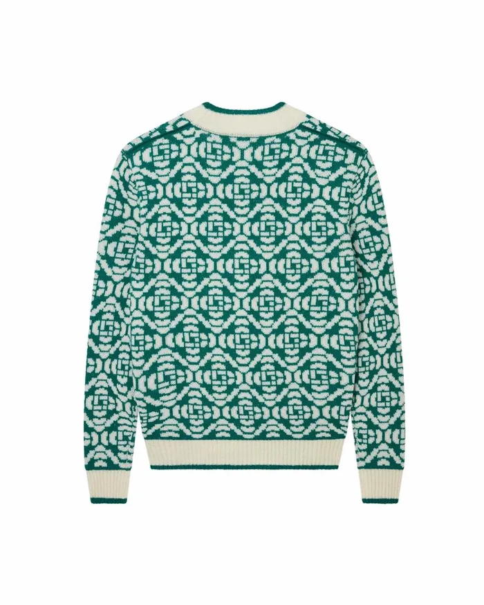 Knitwear Women Casablanca Paris Monogram Cardigan Knitwear Women Casablanca Paris Monogram Cardigan