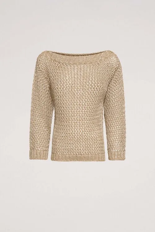 Knitwear Women Luisa Spagnoli Cavolfiore Cavolfiore BeigeBeige Knitwear Women Luisa Spagnoli Cavolfiore Cavolfiore BeigeBeige