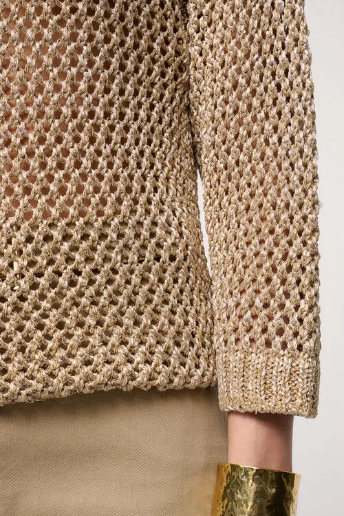 Knitwear Women Luisa Spagnoli Cavolfiore Cavolfiore BeigeBeige Knitwear Women Luisa Spagnoli Cavolfiore Cavolfiore BeigeBeige