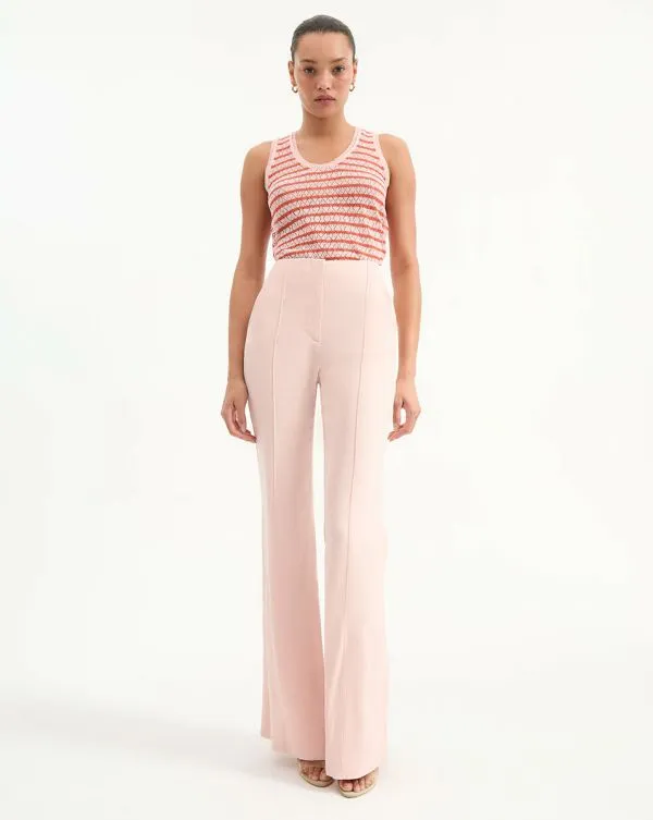 Komi Pant Pink Shell Women Veronica Beard Pants