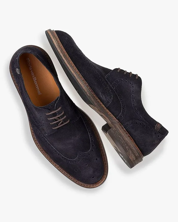 Lace Shoes Men Floris Van Bommel De Moker 0301 Suede