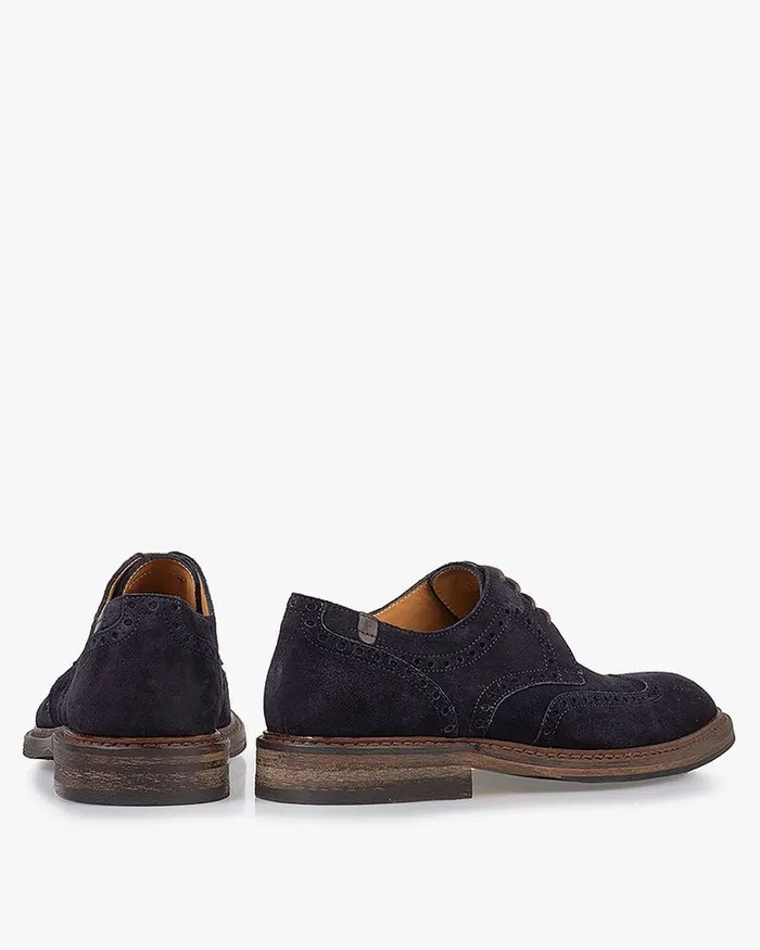 Lace Shoes Men Floris Van Bommel De Moker 0301 Suede
