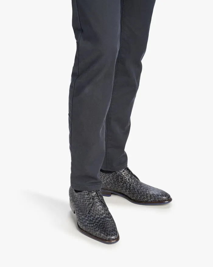 Lace Shoes Men Floris Van Bommel De Netter 1212 Metallicprint
