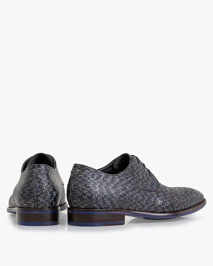 Lace Shoes Men Floris Van Bommel De Netter 1212 Metallicprint