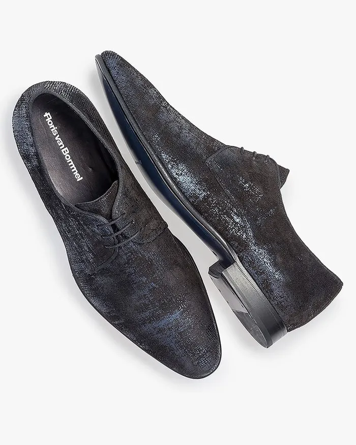 Lace Shoes Men Floris Van Bommel De Smoker 0121 Suede