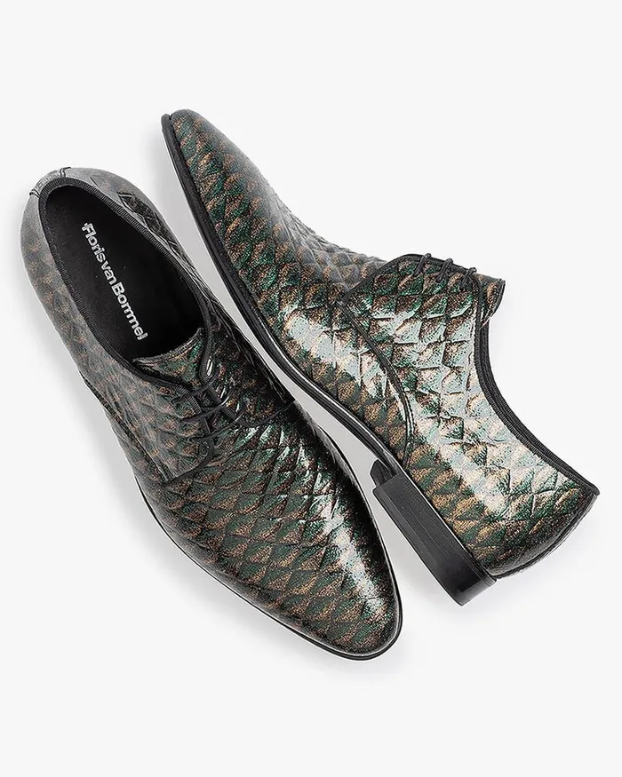 Lace Shoes Men Floris Van Bommel De Smoker 0123 Patentleather