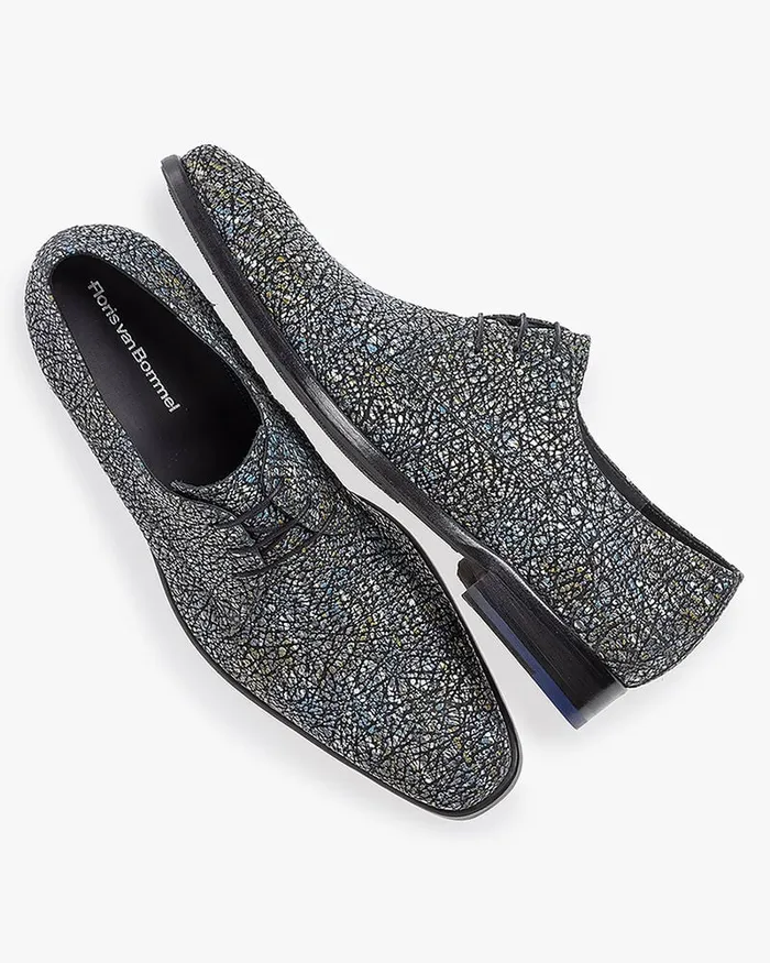 Lace Shoes Men Floris Van Bommel De Stijler 2309 Printedleather