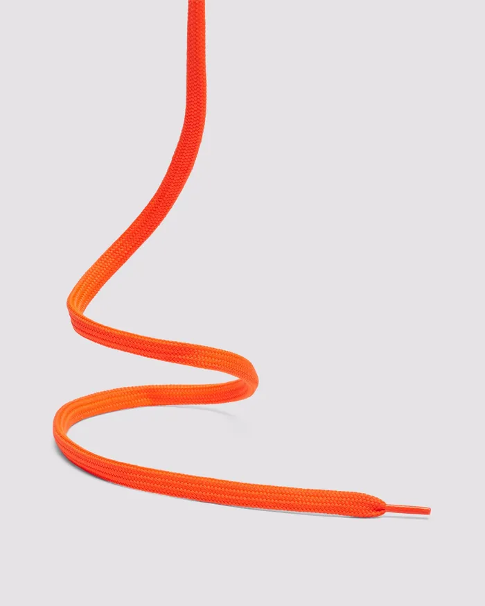Laces P448 Women Shoelaces Fluo Orange