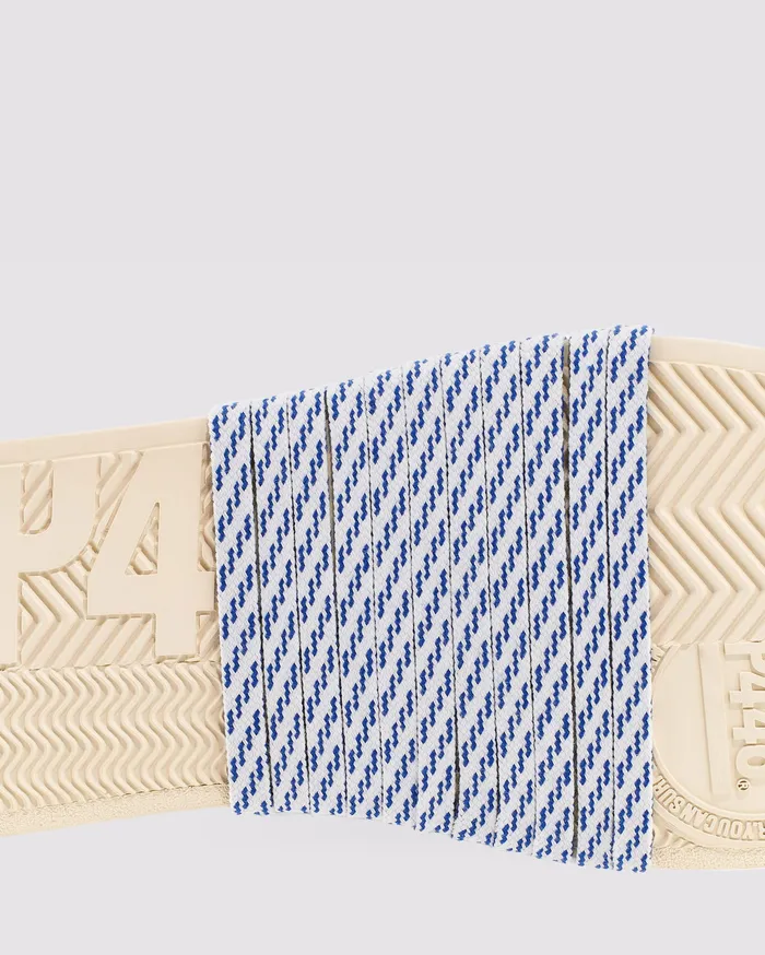 Laces Women P448 Shoelaces WhiteBlue Laces Women P448 Shoelaces WhiteBlue
