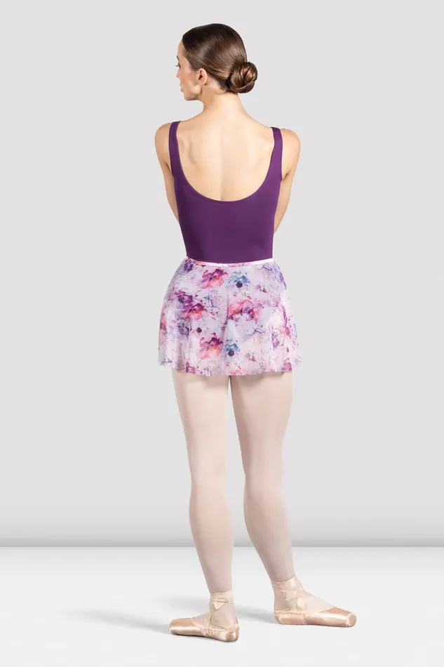 Ladies Floral Printed Skirt Flora Skirts and Tutus Bloch Adult