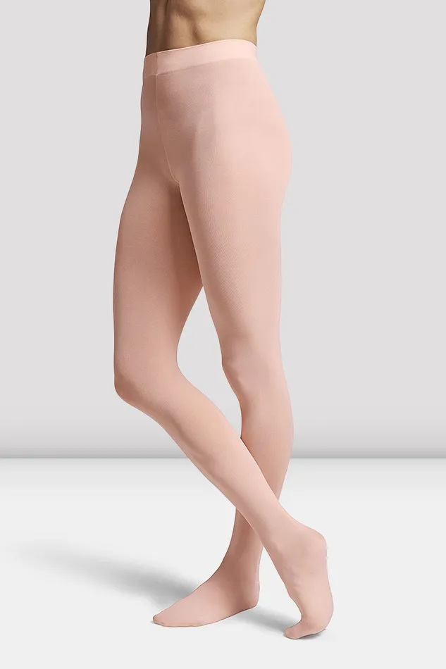 Ladies Footed Tights Ballet Pink Tights Bloch Accessories