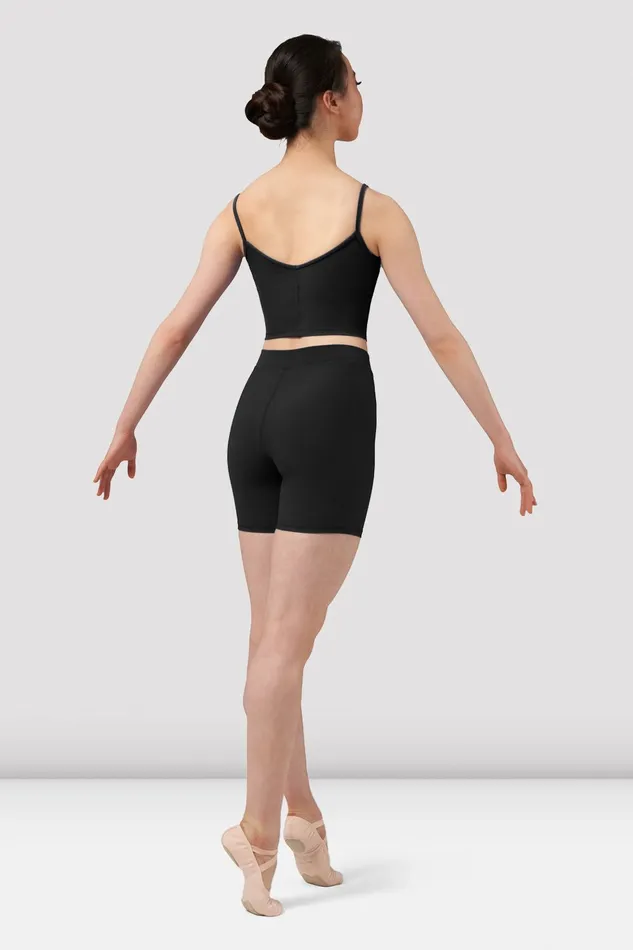 Ladies Mirella Chevron Camisole Crop Top Black Adult Tops Bloch Ladies Mirella Chevron Camisole Crop Top Black Adult Tops Bloch