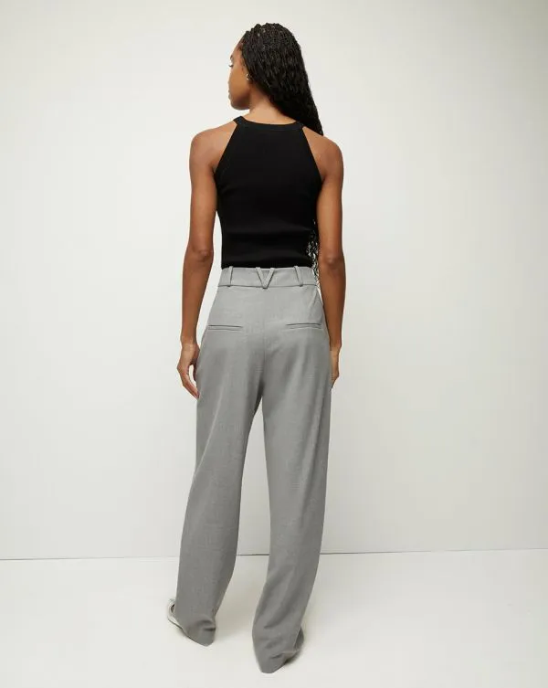 Lagarde Pant Heather Grey Women Veronica Beard Pants Lagarde Pant Heather Grey Women Veronica Beard Pants