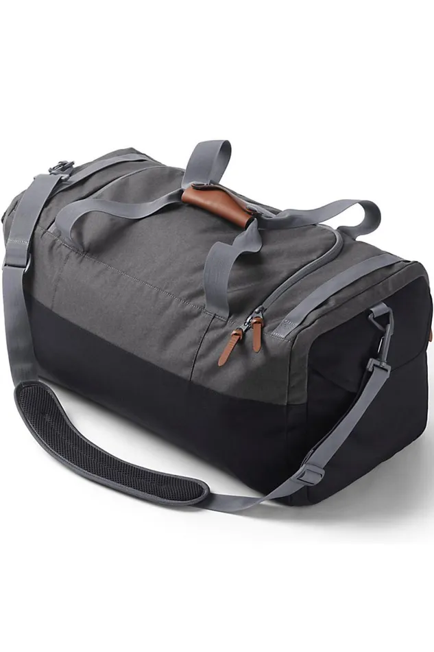 Lands039 End Accessories Men Medium Everyday Travel Duffle Bag Oxidized Gray Heather Lands039 End Accessories Men Medium Everyday Travel Duffle Bag Oxidized Gray Heather